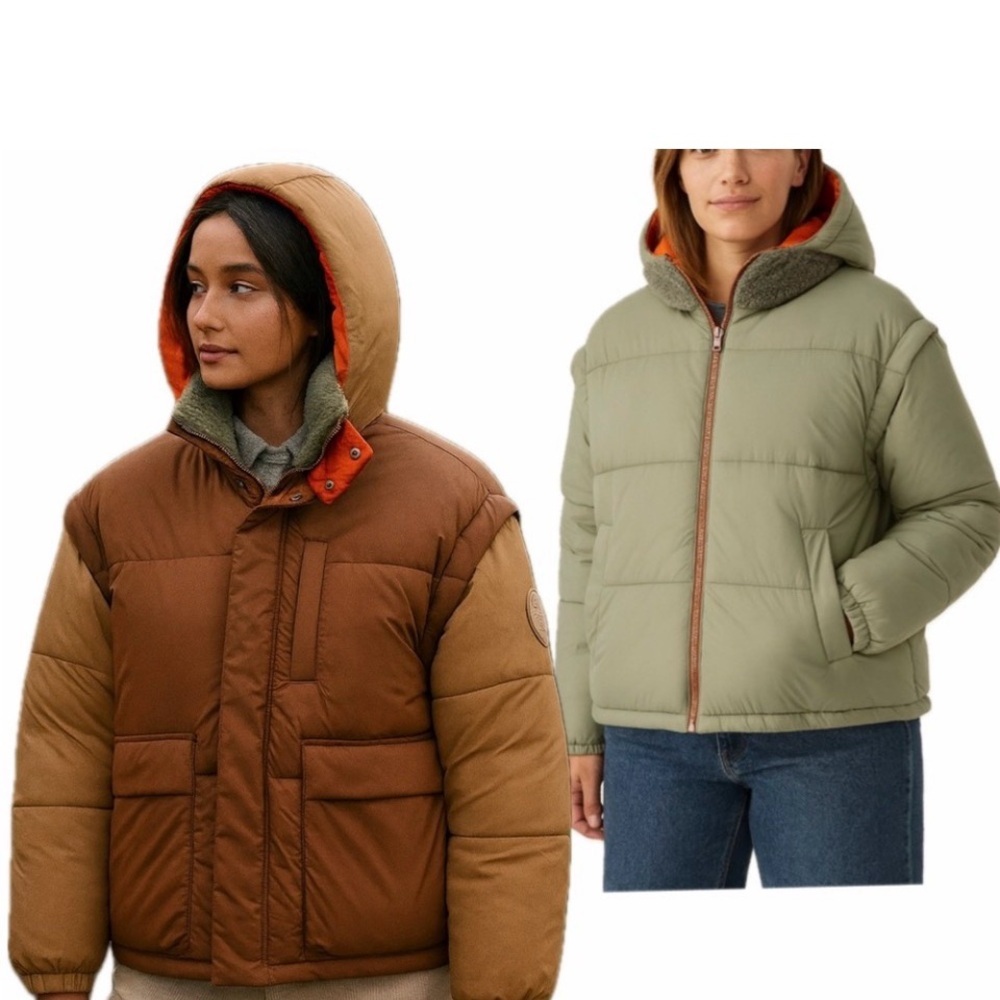 UGG Kristian Conv Puffer Coat Unisex Size S/M NWT